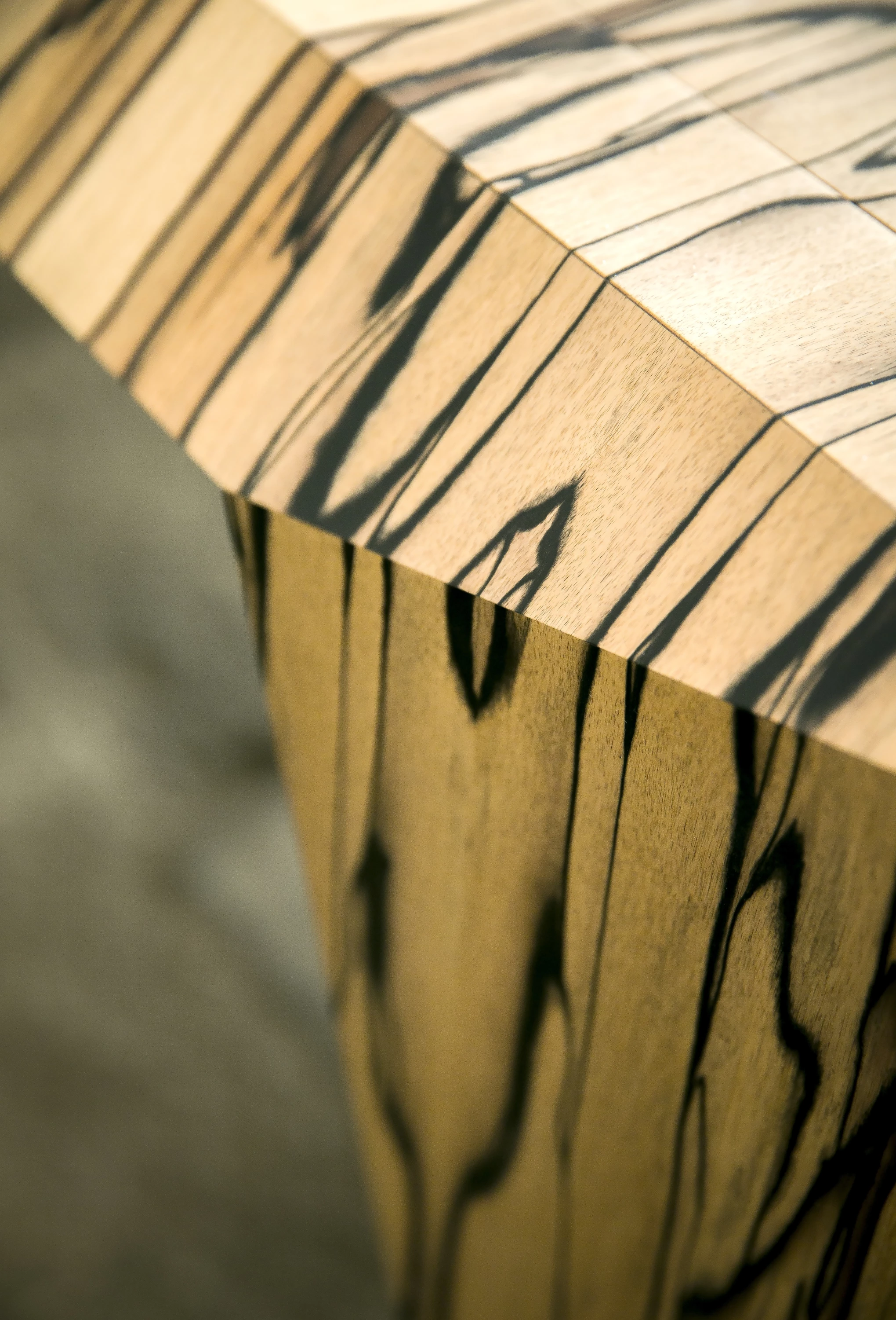 Solid wood & hand-laid veneer